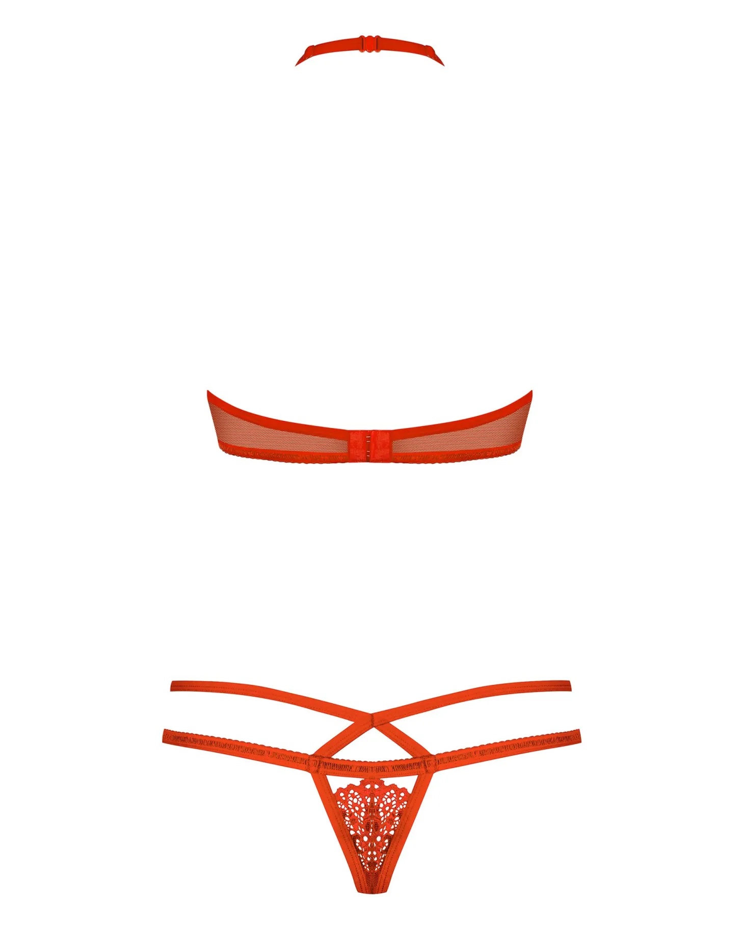 Obsessive - Alluring BH-set - Rood