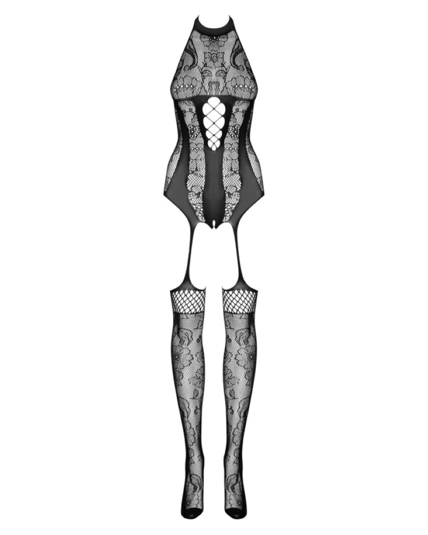 Obsessive - Bodystocking F240 - Zwart
