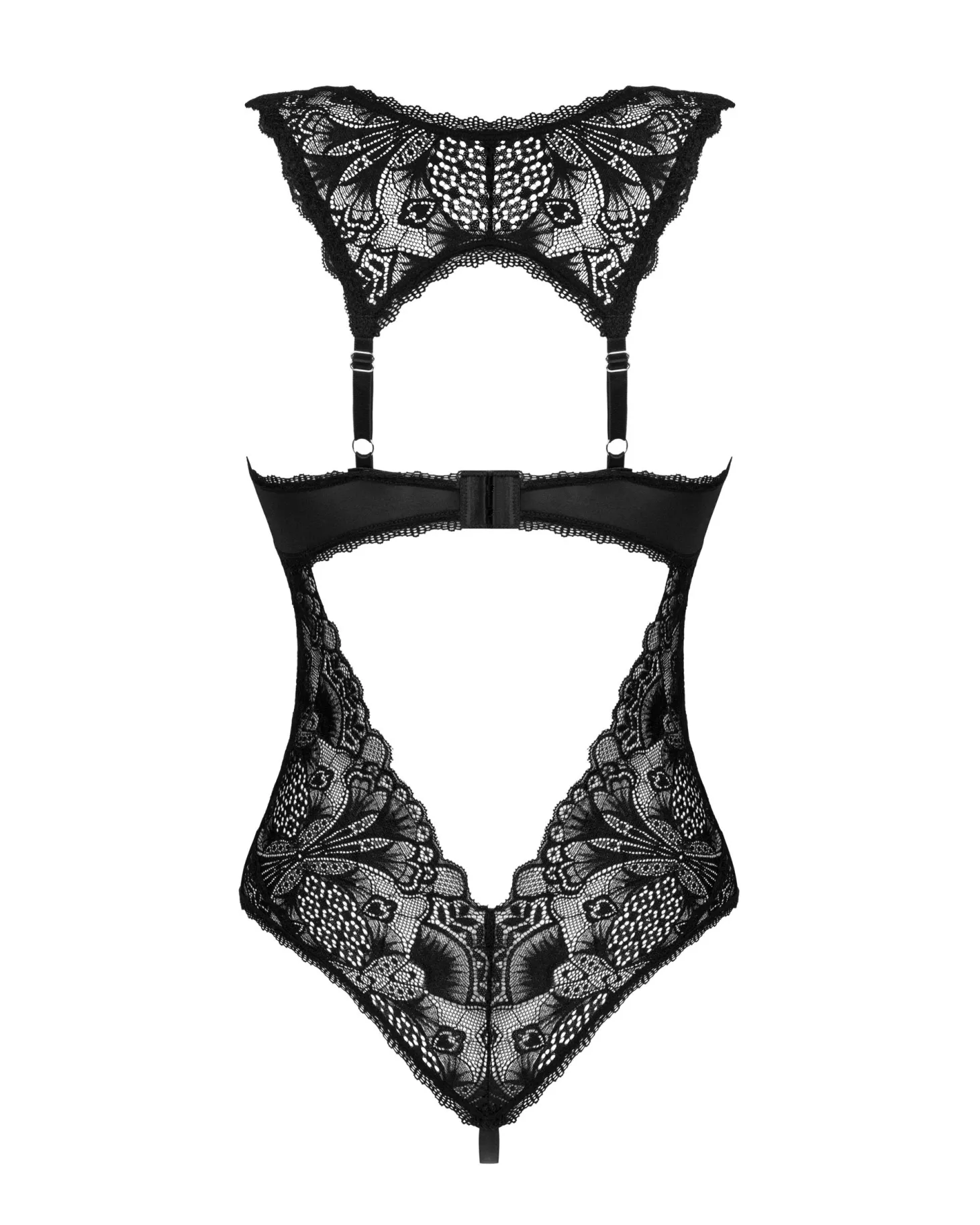Obsessive - Donna Dream Body Met Open Kruisje - Zwart