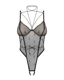 Obsessive - Freedom Anniverse Special Kruisloze Teddy - Zwart