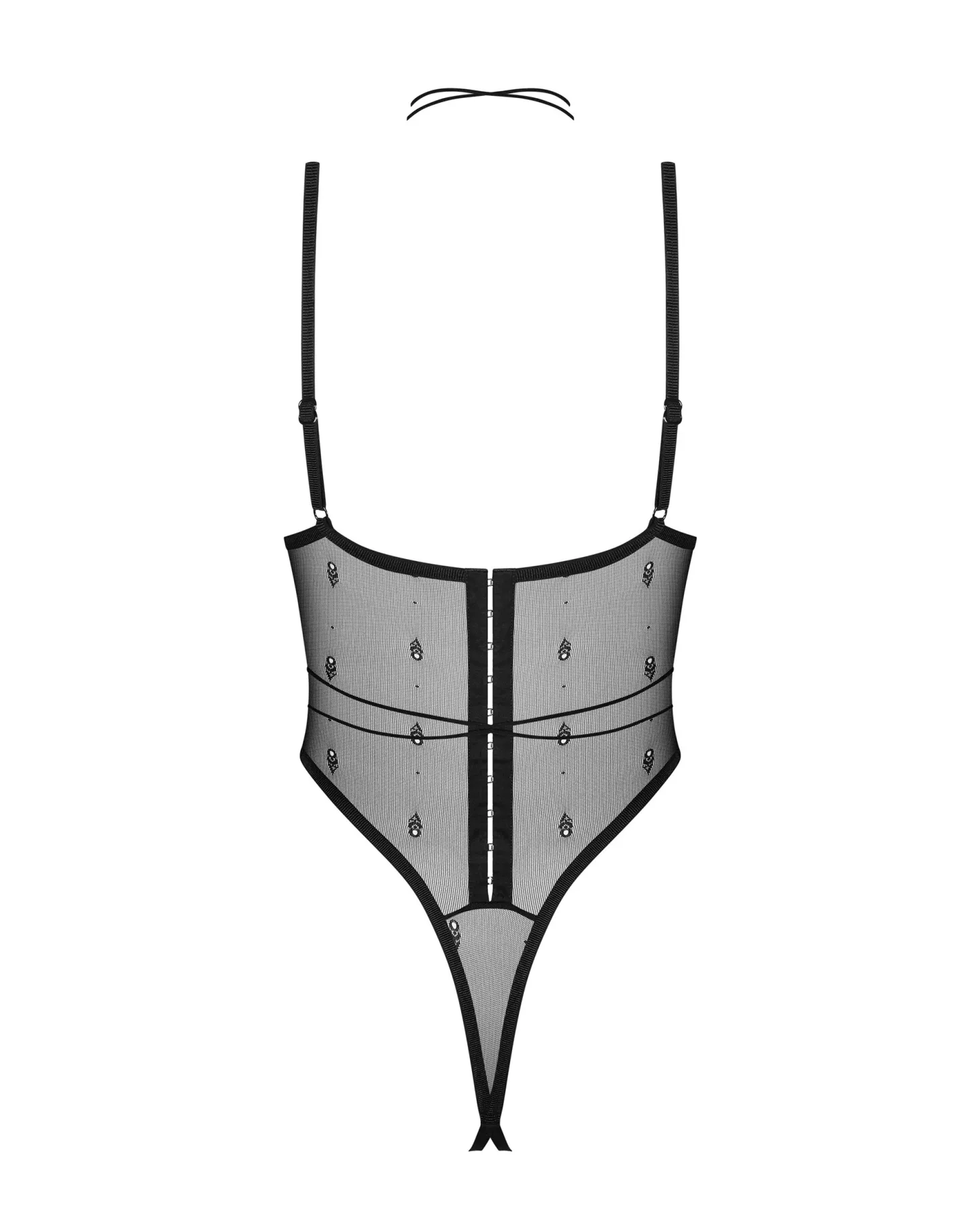 Obsessive - Freedom Anniverse Special Kruisloze Teddy - Zwart