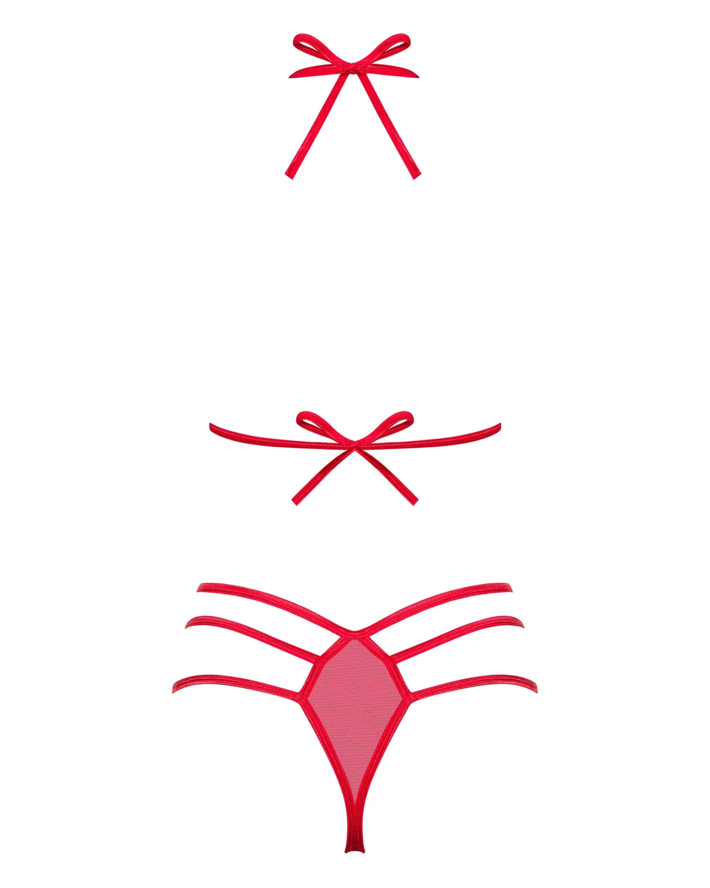 Obsessive - Giftella 2-Delige Set - Rood