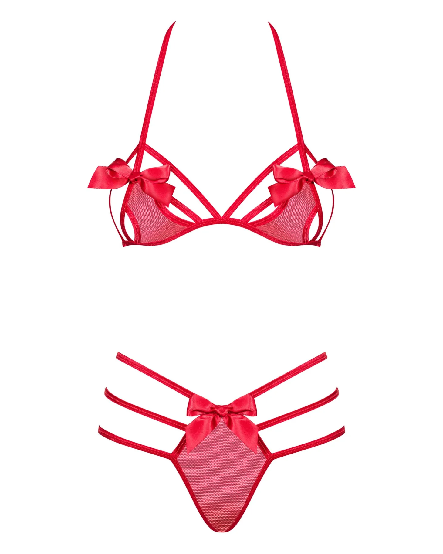 Obsessive - Giftella 2-Delige Set - Rood