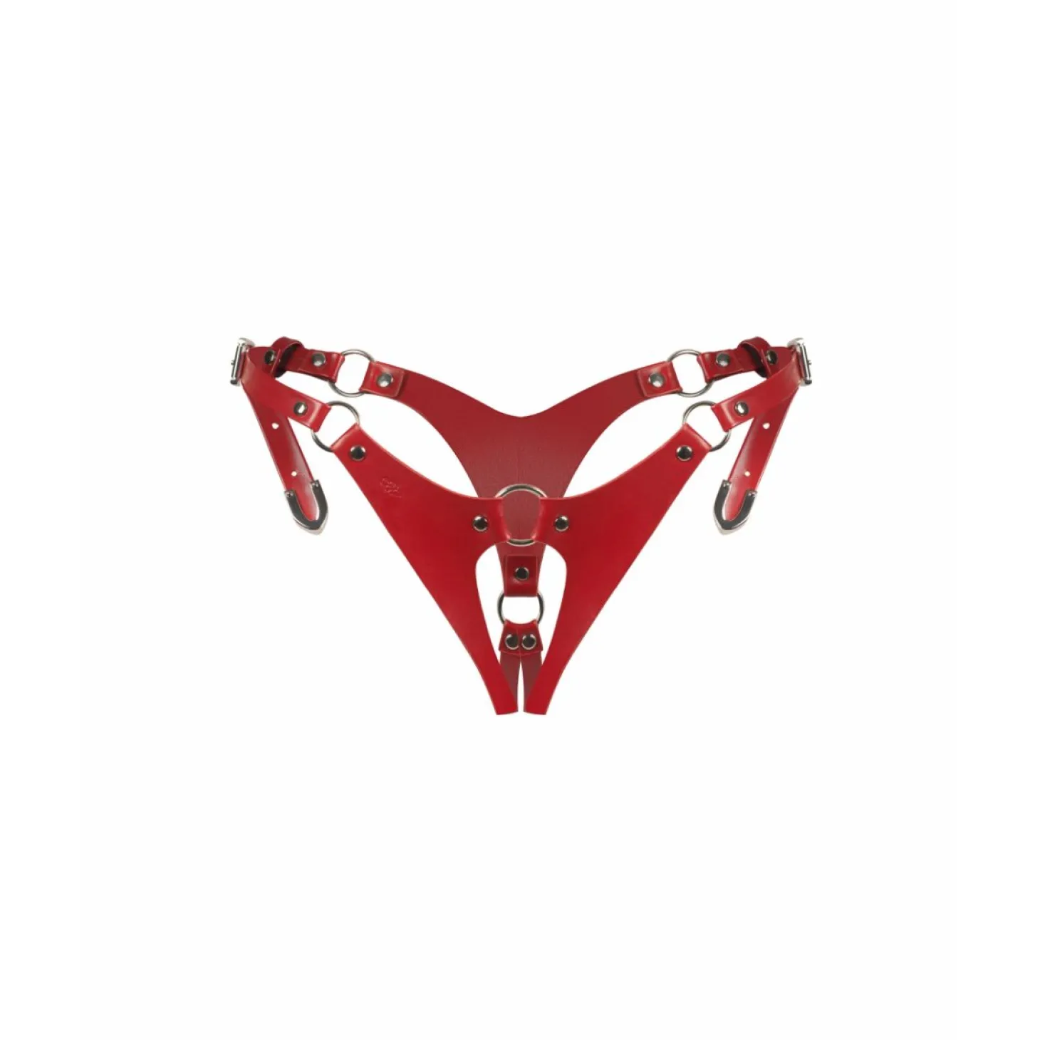 Obsessive - Inferro Open Kruis String - Rood