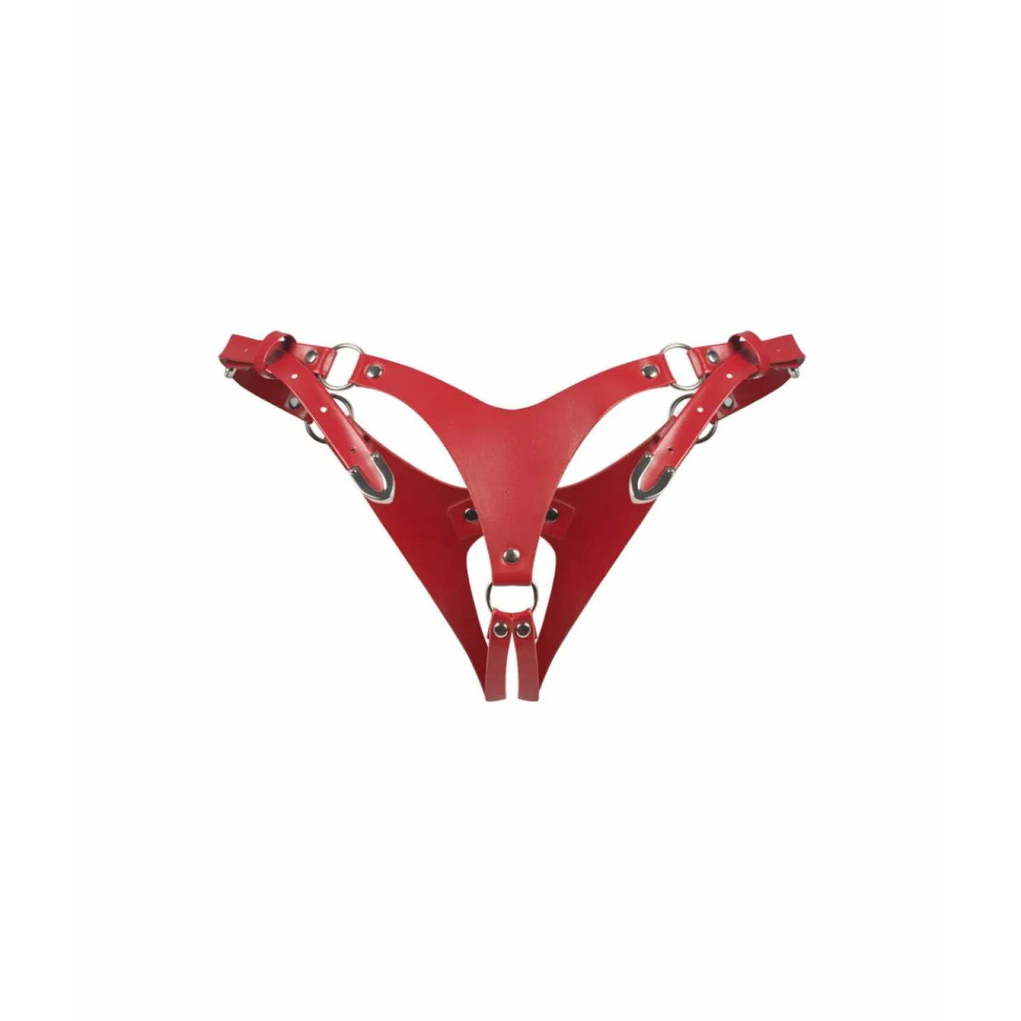 Obsessive - Inferro Open Kruis String - Rood