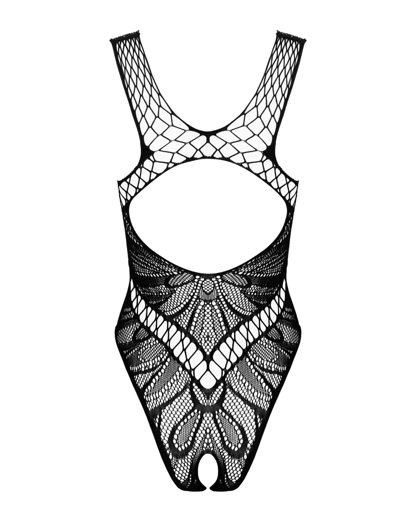 Obsessive - Kanten Net Body - Zwart