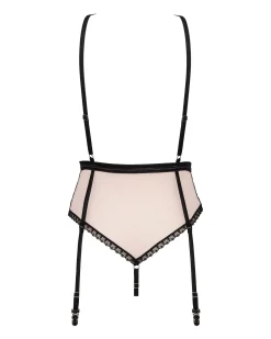 Obsessive - Lilines Jarretel Body - Roze