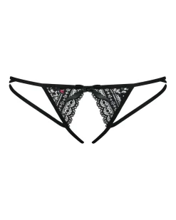 Obsessive - Picantina Kruisloze String - Zwart