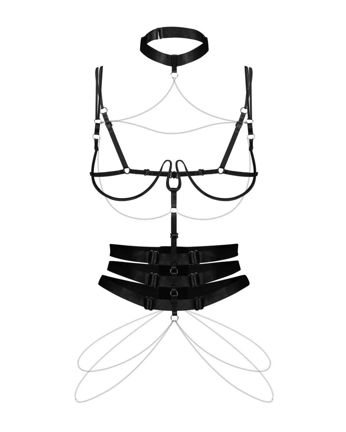 Obsessive – Premisis Harness – Zwart