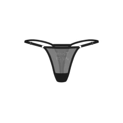 Obsessive - Violami Sin String - Zwart