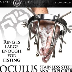 Oculus Roestvrij Stalen Buttplug