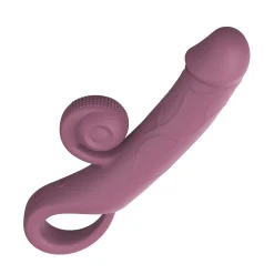 Online Only - Double Lust Realistische Snail Vibrator - Paars