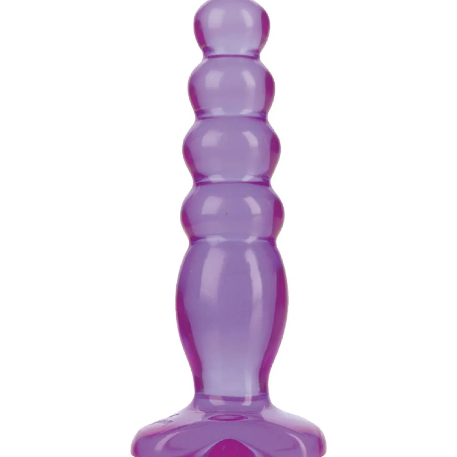 Paarse Crystal Jellies Anal Delight