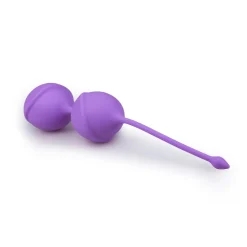 Paarse dubbele vaginaballetjes