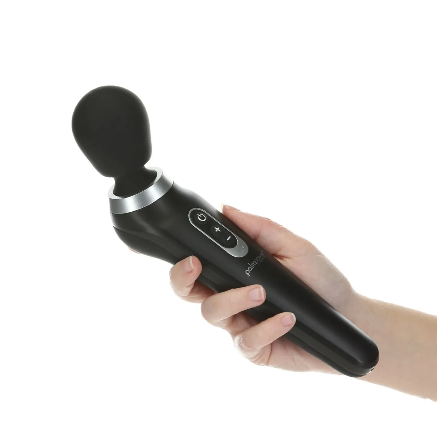 Palm Power - Extreme Wand Vibrator - Zwart
