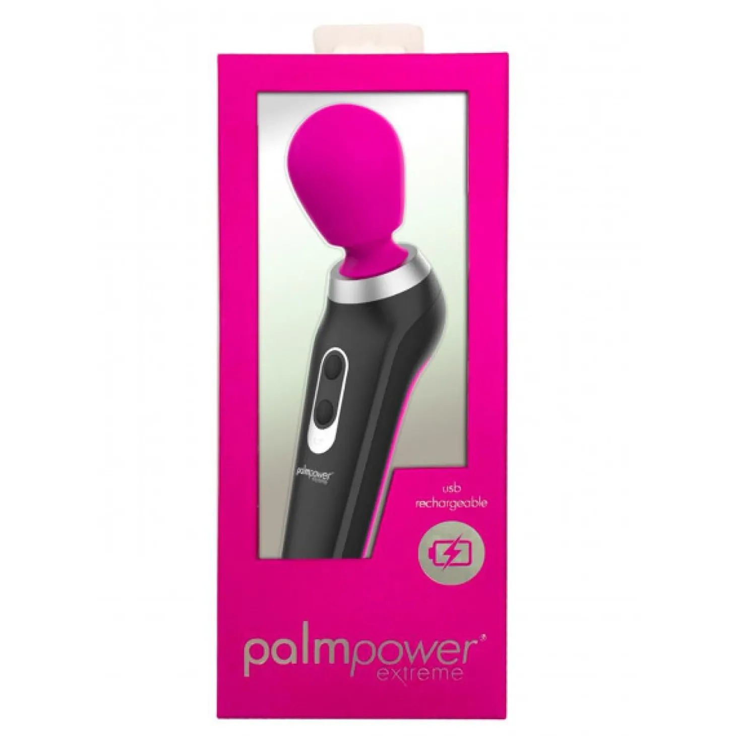 Palm Power - Extreme Wand Vibrator - Roze
