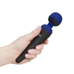 Palm Power – Personal Massager Wand Vibrator - Blauw