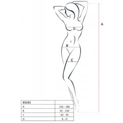 Passion - BS085 Catsuit - Rood