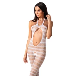 Passion - BS081 Catsuit - Wit