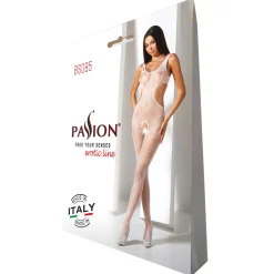 Passion - BS085 Catsuit - Wit