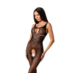 Passion - BS078 Catsuit - Zwart