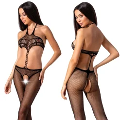 Passion - BS080 Catsuit - Zwart