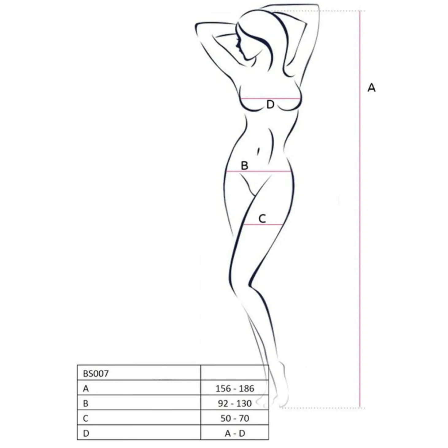 Passion – BS107 Passion Bodystocking – Rood