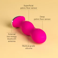 Perifit Care Bekkenbodem Trainer App Controlled - Roze