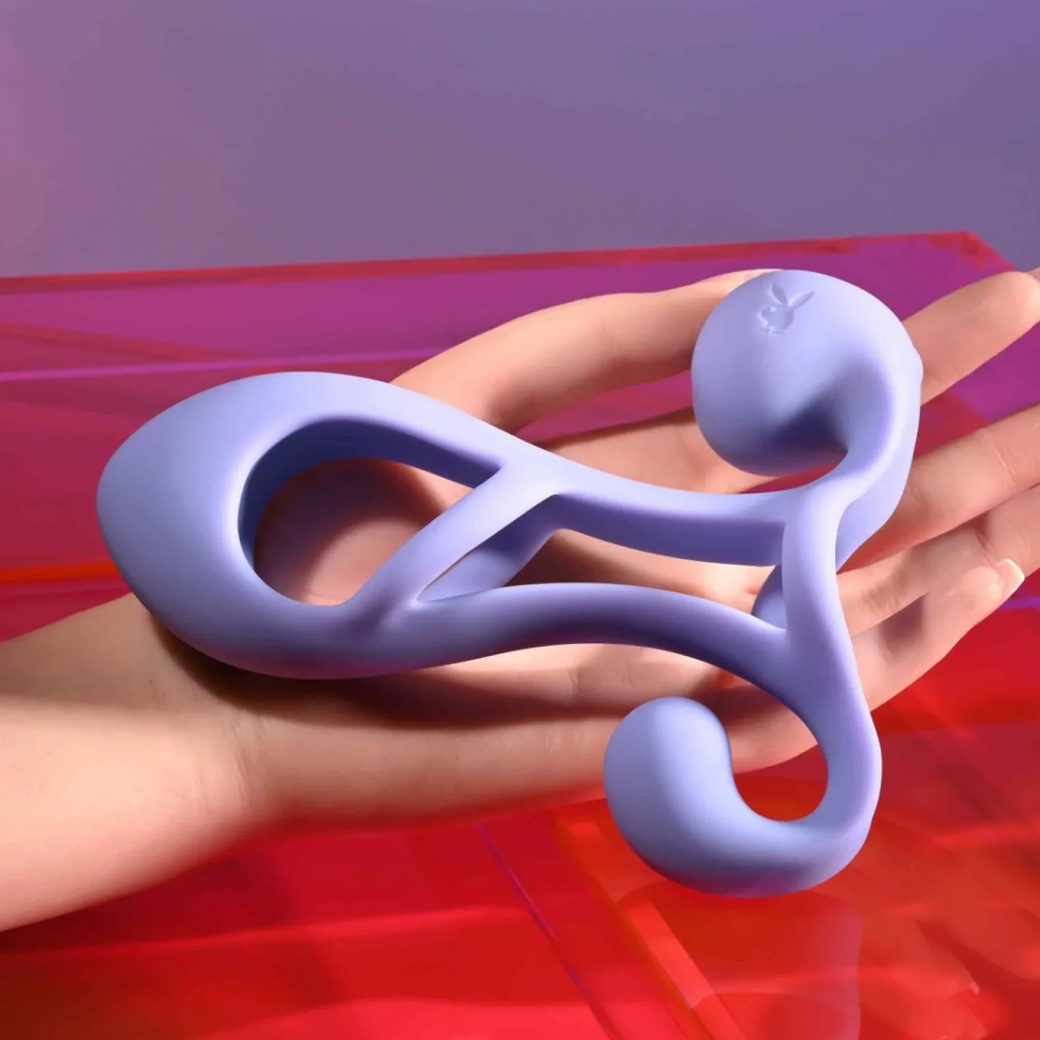 Playboy - Fantasy Cage Wearable Vibrator - Lavender
