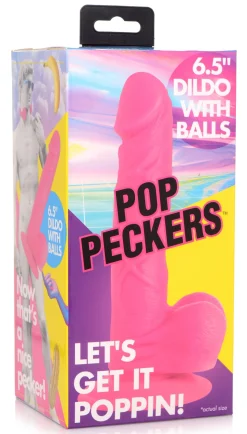 Poppin Dildo 16,5 cm - Roze