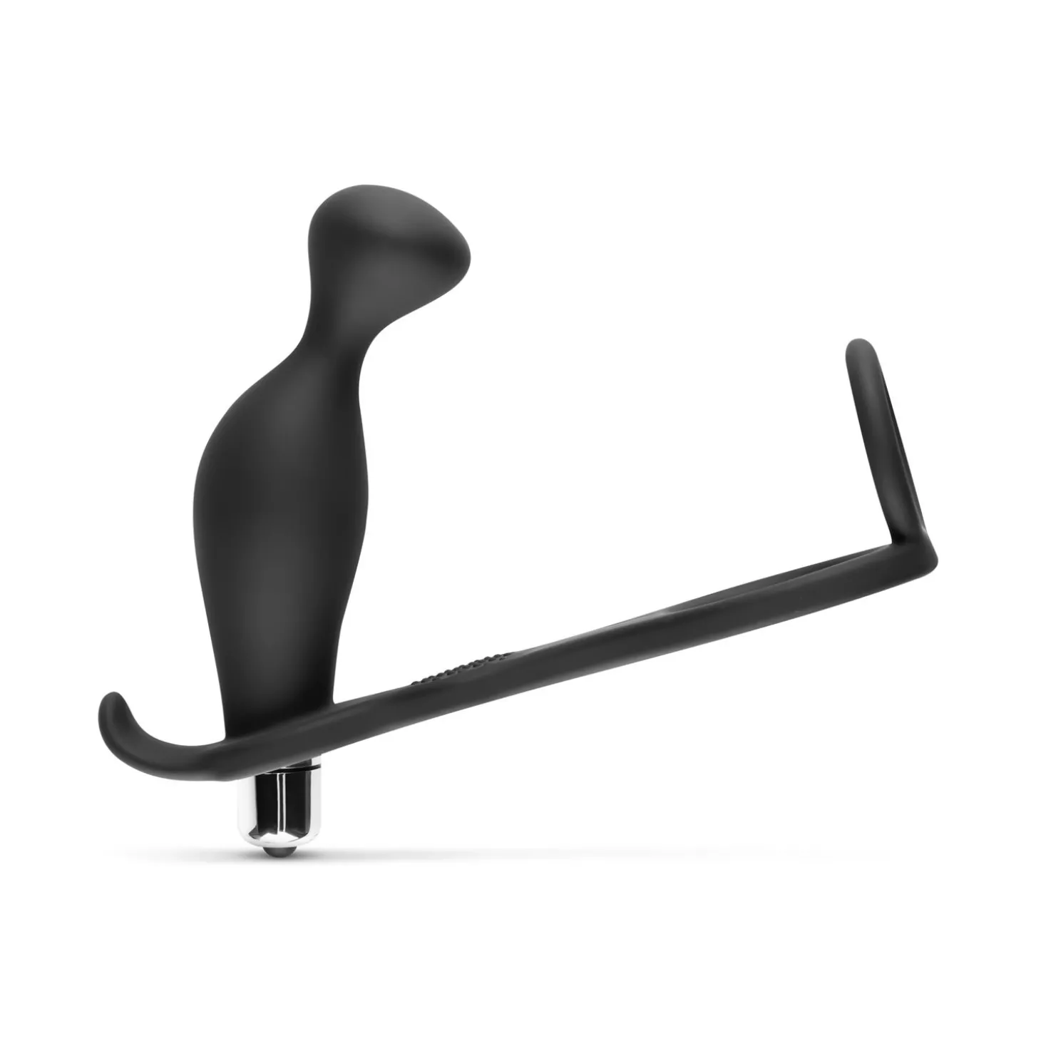 Prostaat Vibrator & Cock- en Balring - Zwart