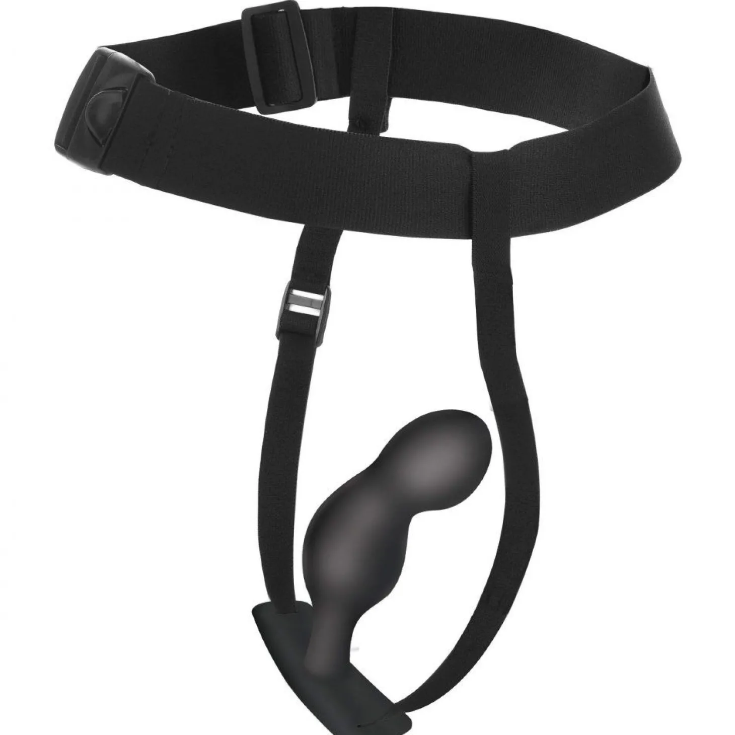 P-Spot Plugger Anaalplug met Harnas & Afstandsbediening