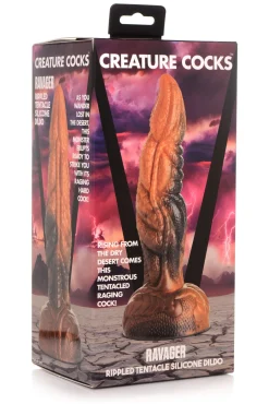 Ravager Geribbelde Tentakel Dildo