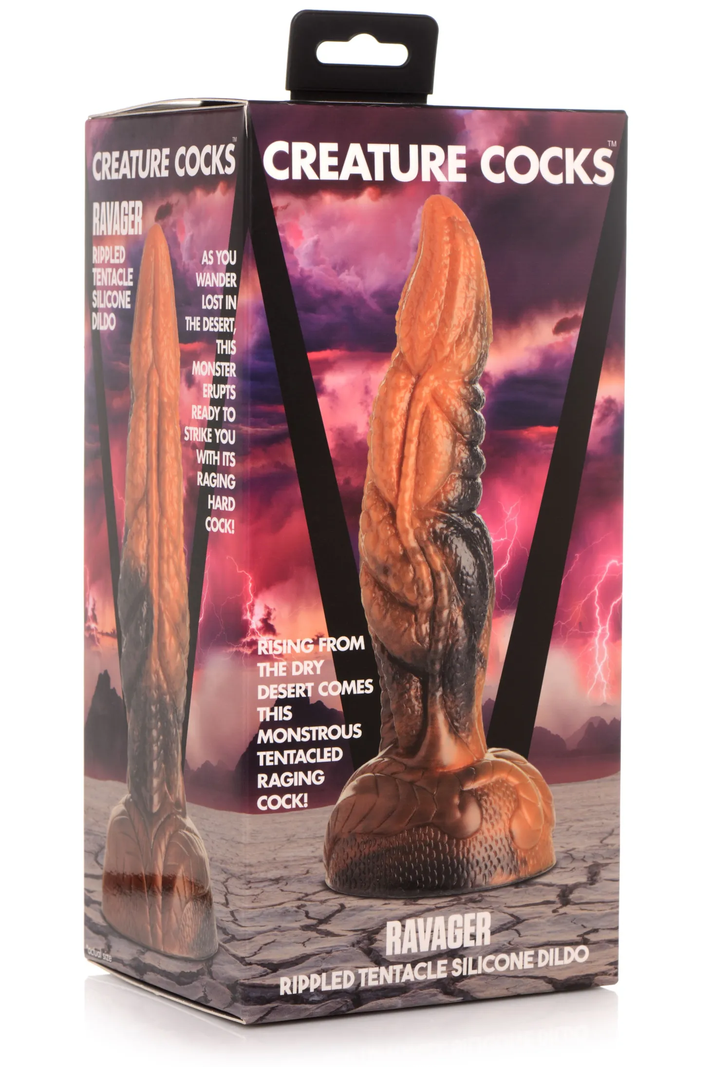 Ravager Geribbelde Tentakel Dildo