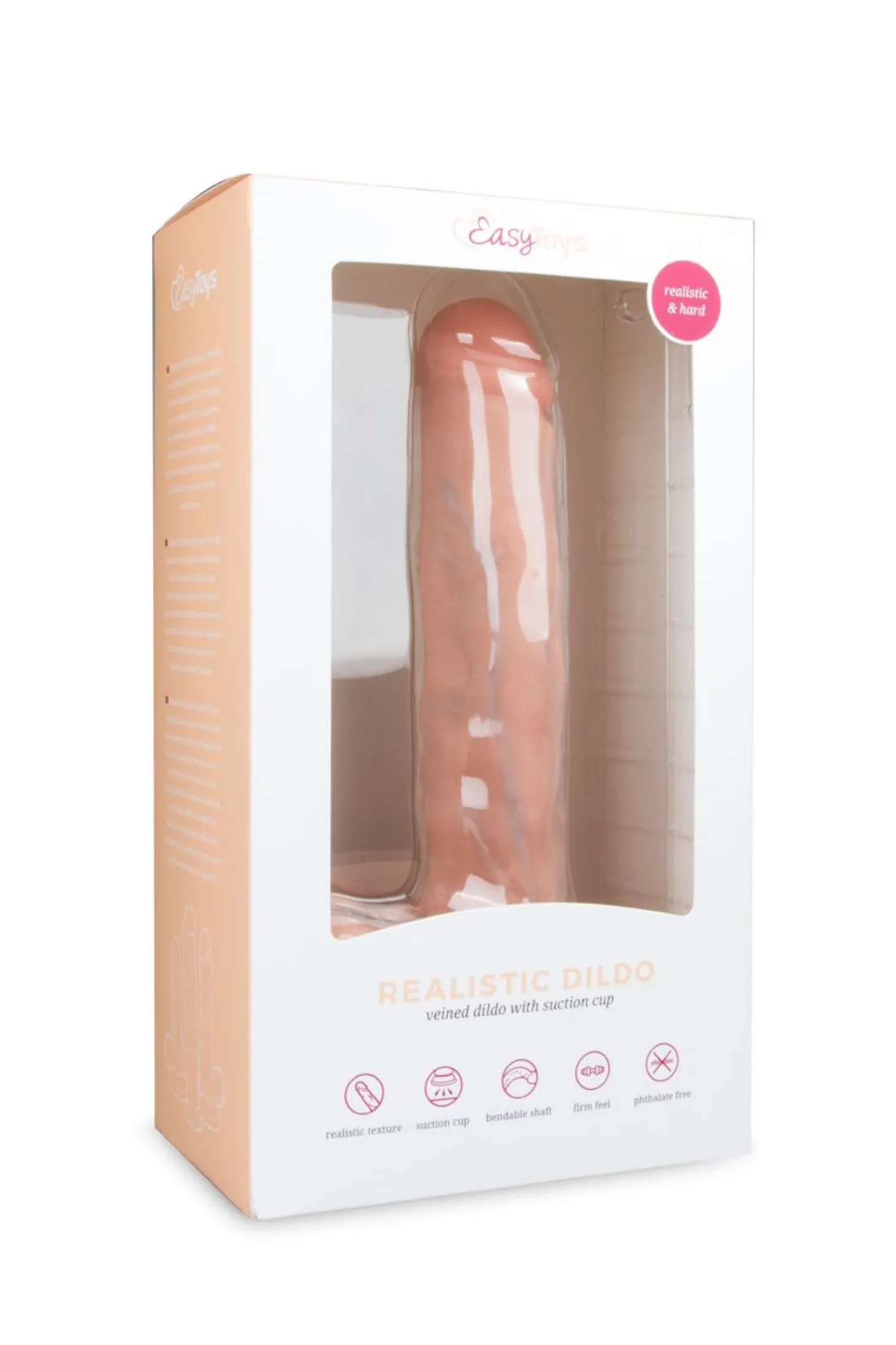 Realistische Dildo Met Balzak - 29,5 cm