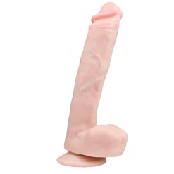 Realistische Dildo Met Balzak- 26,5 cm