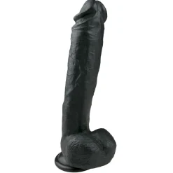Realistische Dildo Met Balzak - 26,5 cm
