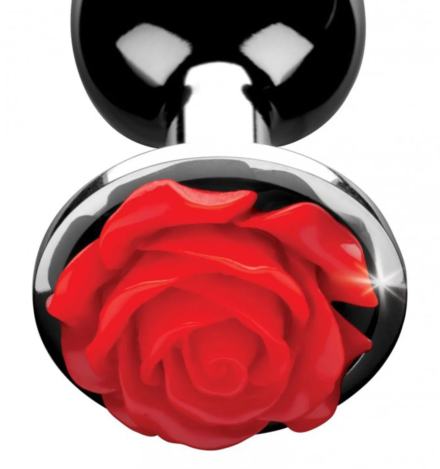 Red Rose Buttplug - Small
