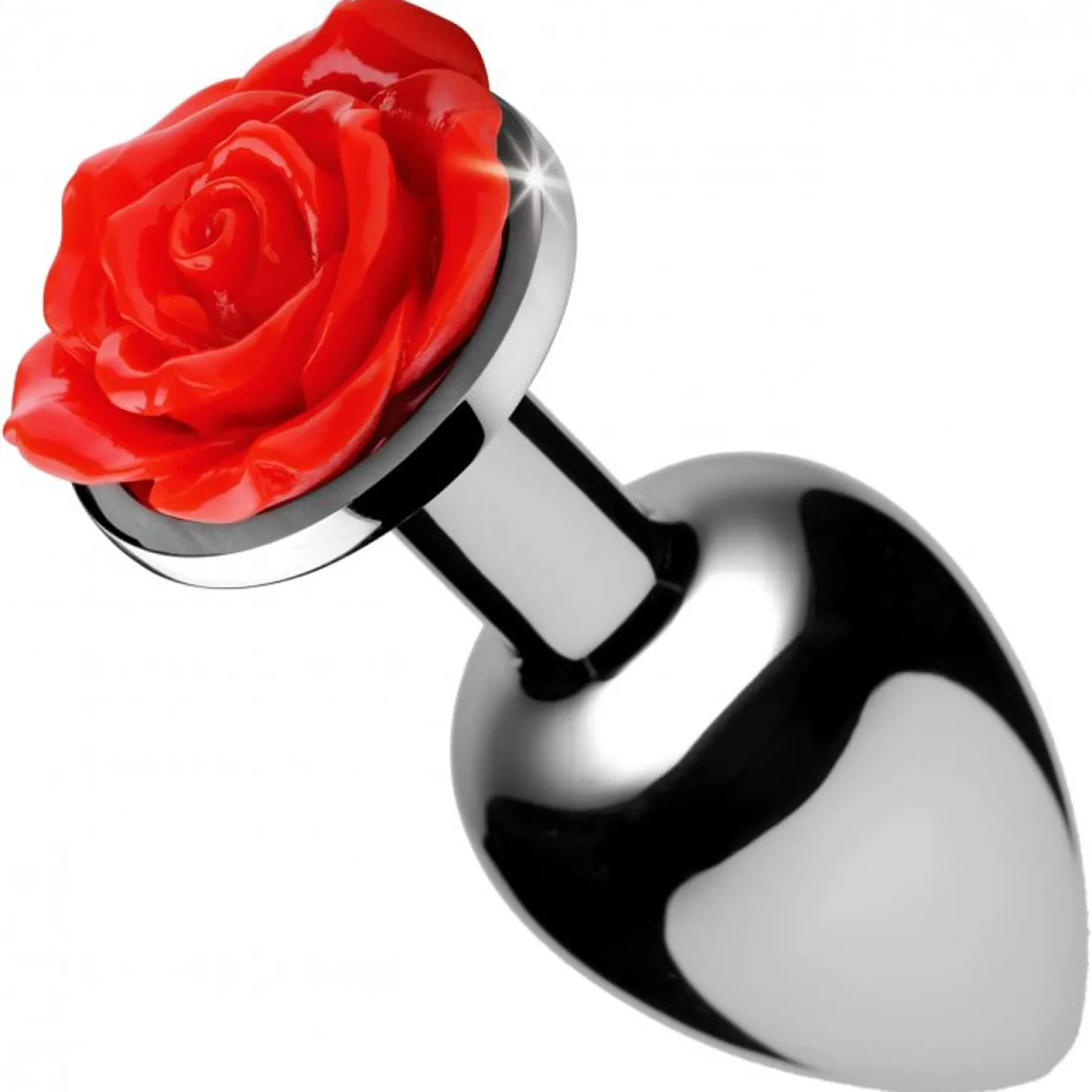Red Rose Buttplug - Small