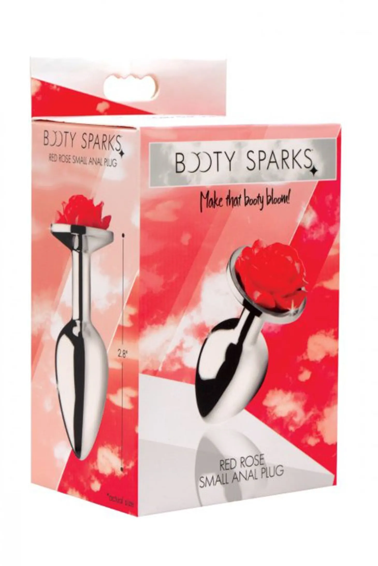 Red Rose Buttplug - Small