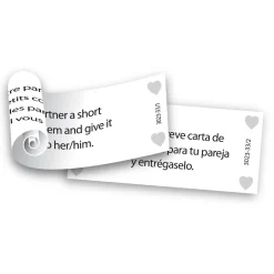 Romantic Heart - Romantisch Uitdagingsspel voor Koppels- EN/ES