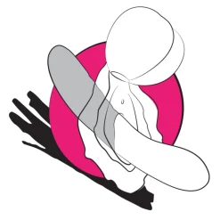 ROMP - Peach Luchtdrukvibrator - Roze
