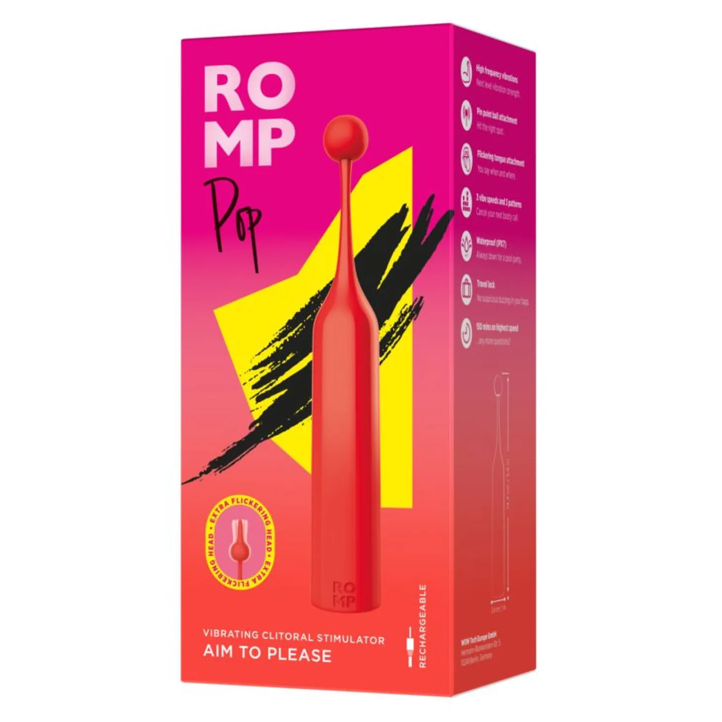 ROMP - Pop Clitoris Stimulator