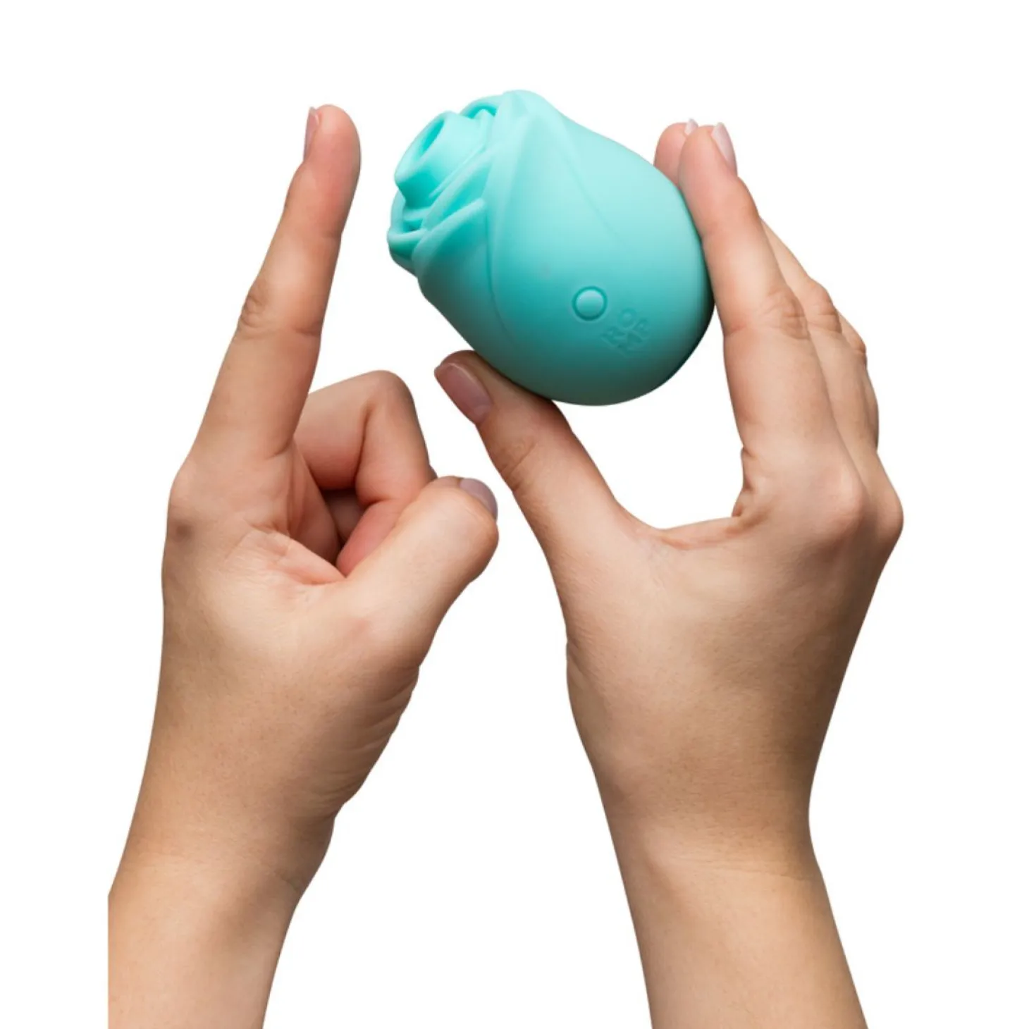 ROMP - Rose Glow Luchtdrukvibrator - Blue