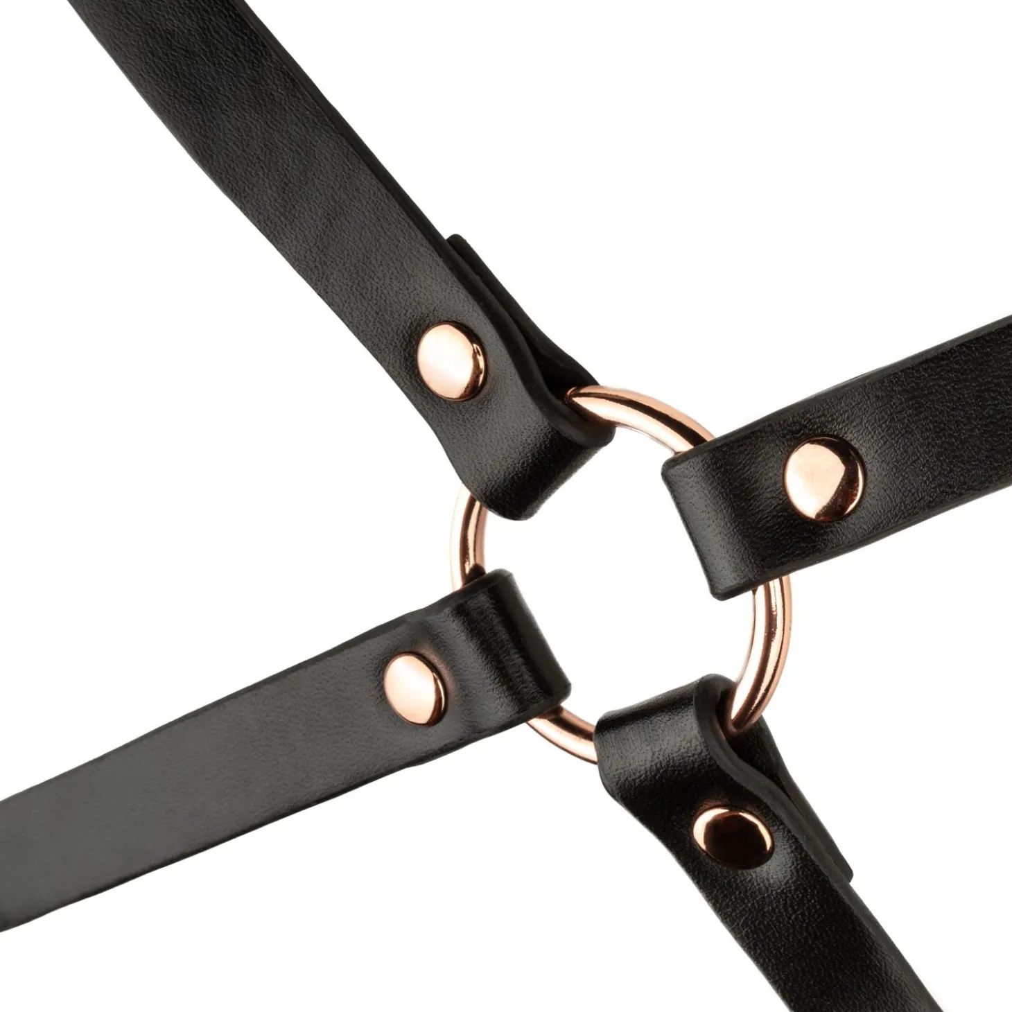 Rosy Gold - Bondage Harnas - Zwart