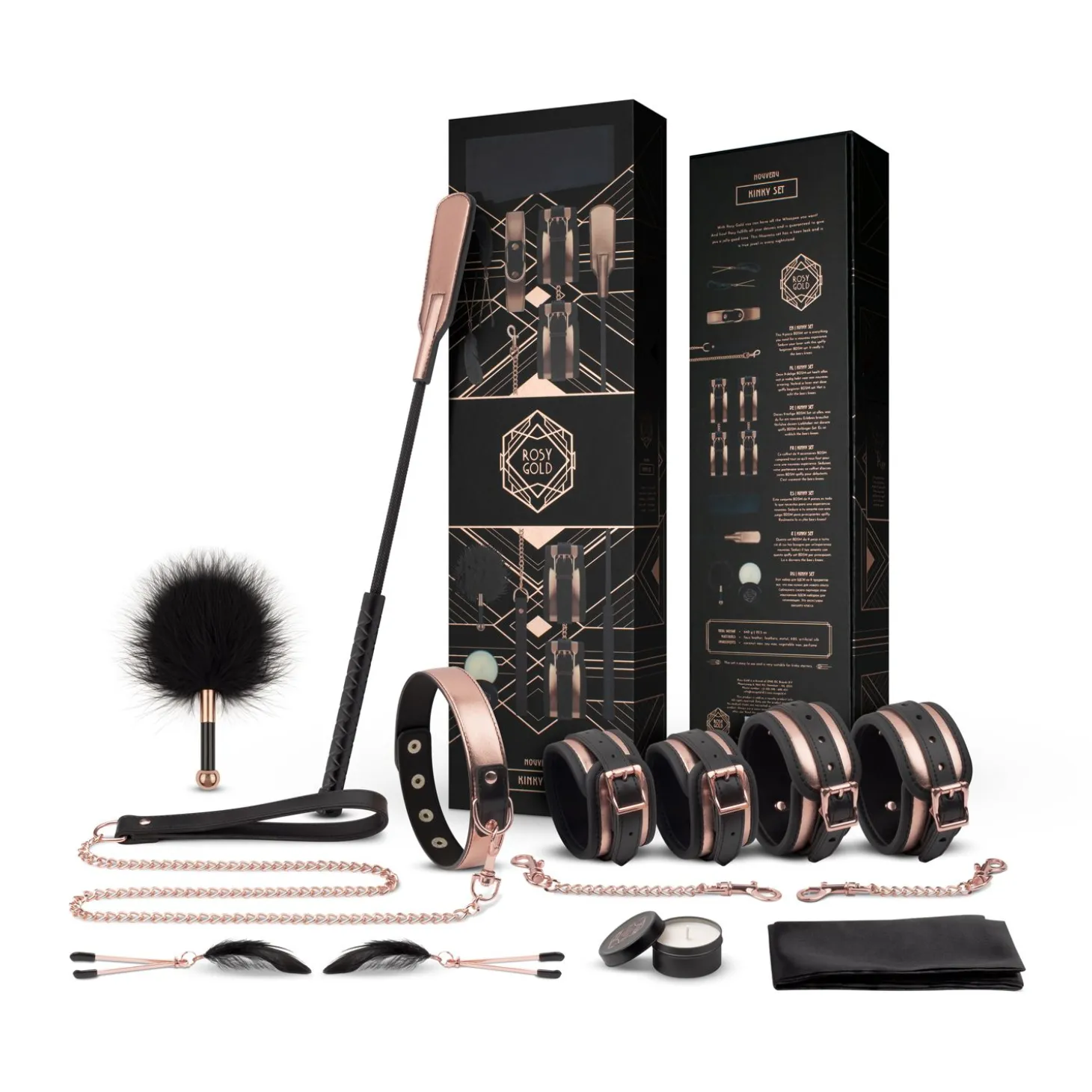 Rosy Gold - Nouveau BDSM set