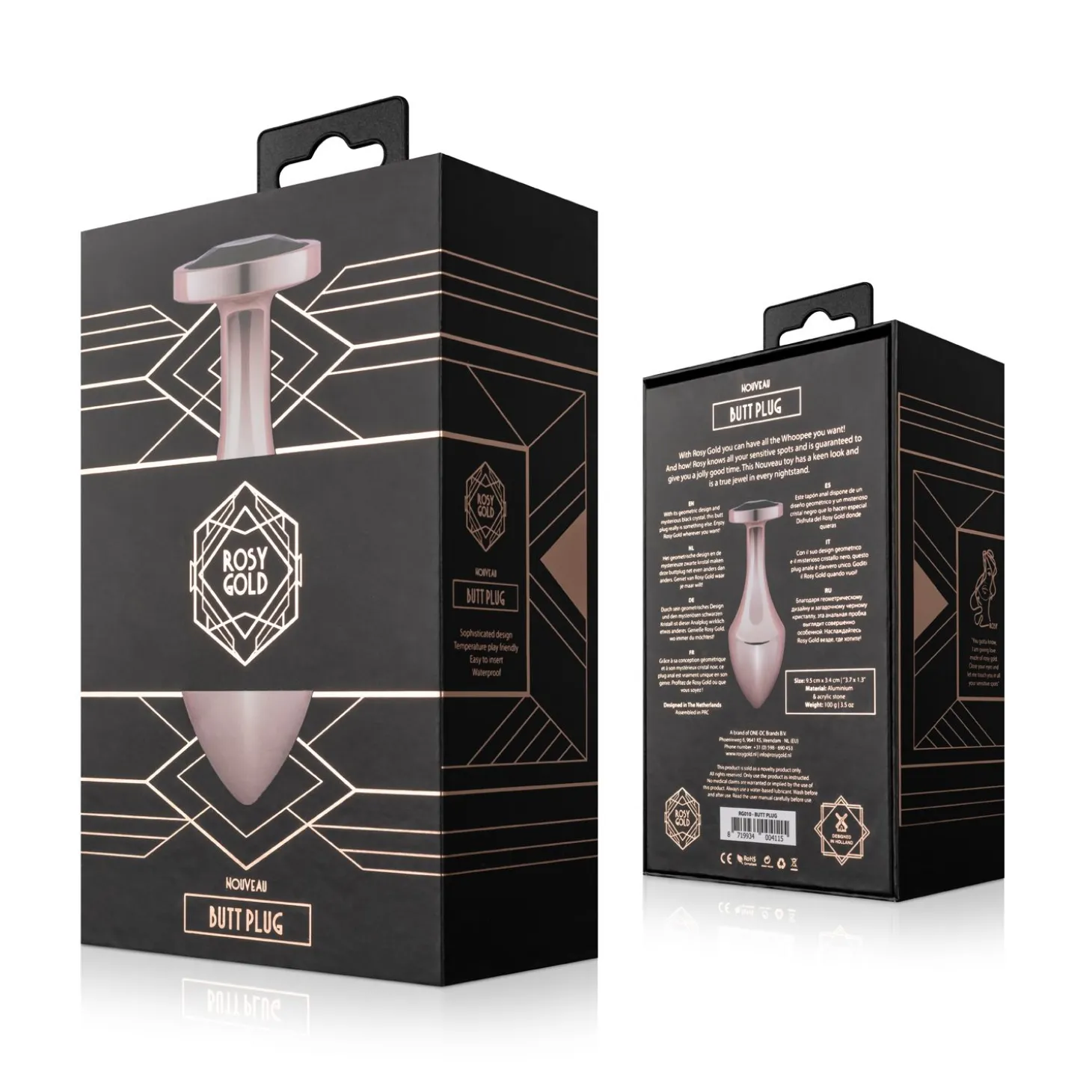Rosy Gold - Nouveau Butt Plug