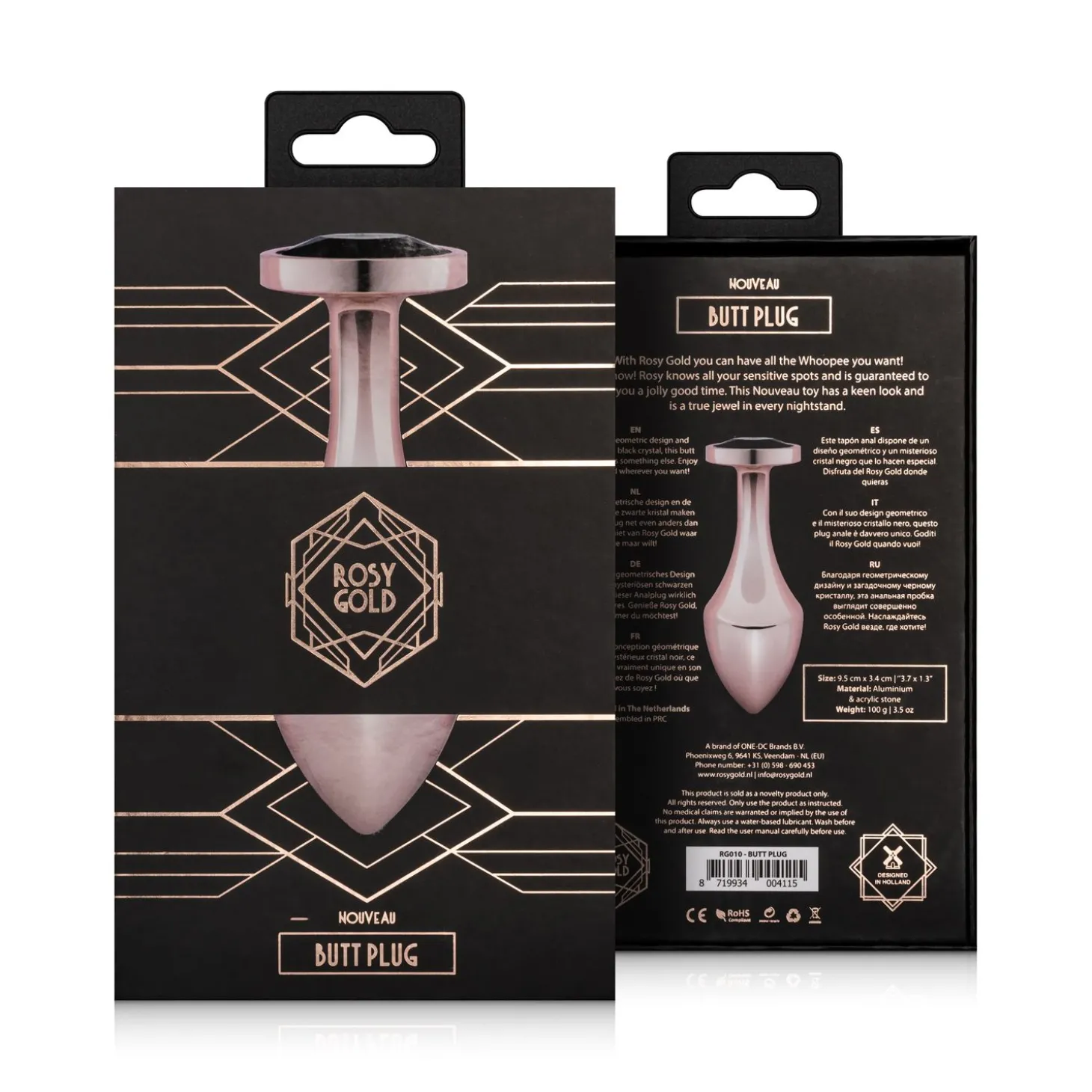Rosy Gold - Nouveau Butt Plug