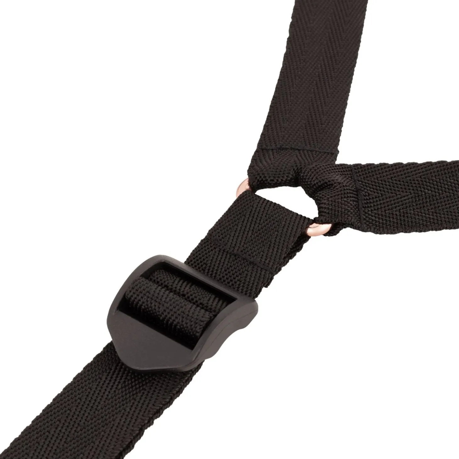 Rosy Gold - Under-Mattress Restraint Set - Zwart