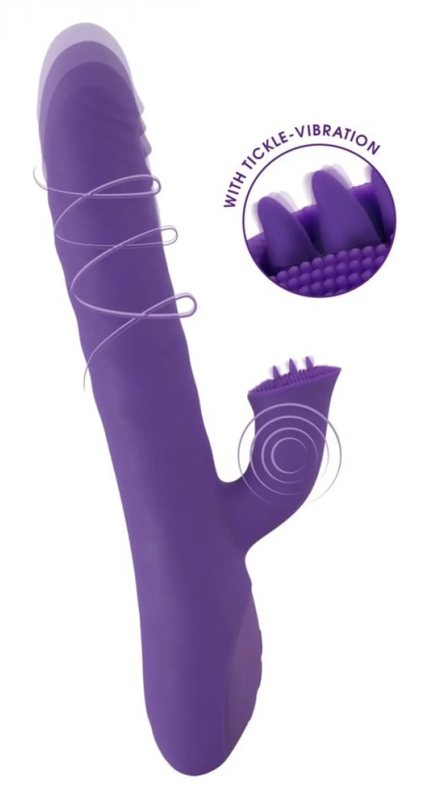 Roterende en Stotende Rabbit Vibrator